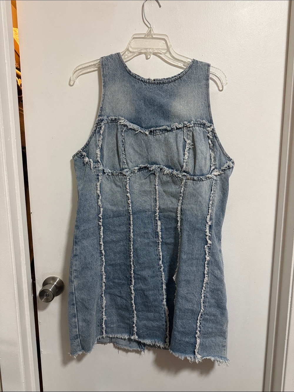 Forever 21 Light Blue Denim Mini Dress